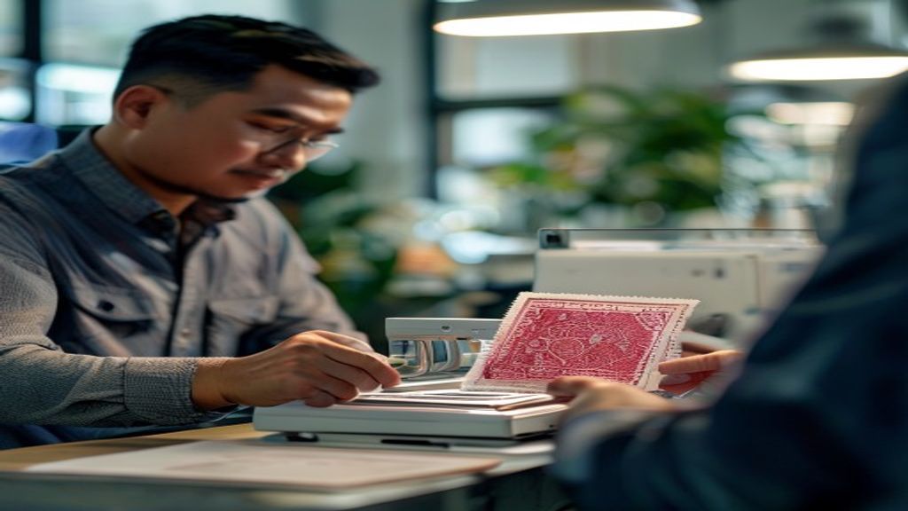 Stempel flash warna warni siap cetak dalam berbagai desain