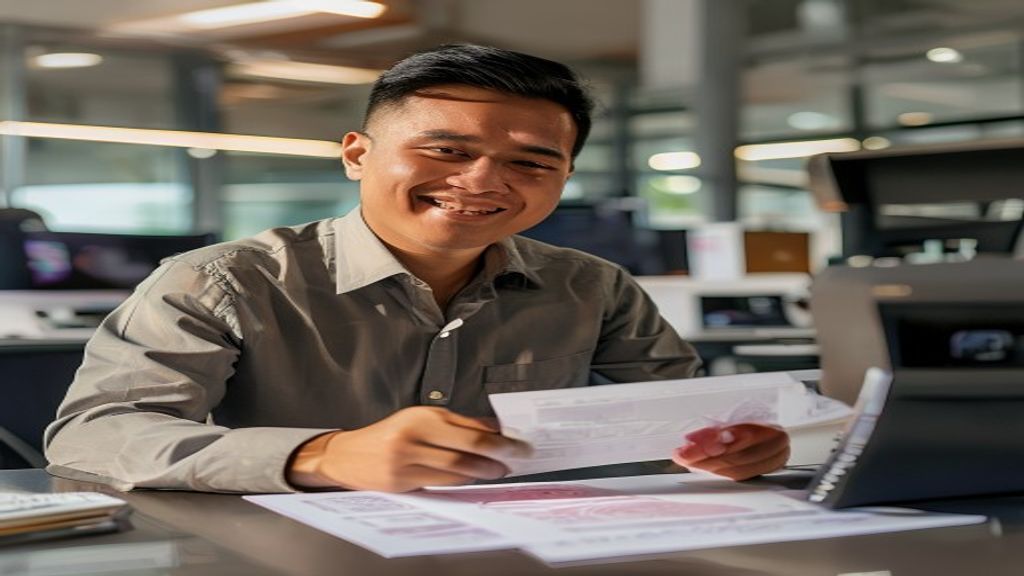 Stempel flash hasil cetak digital berkualitas tinggi